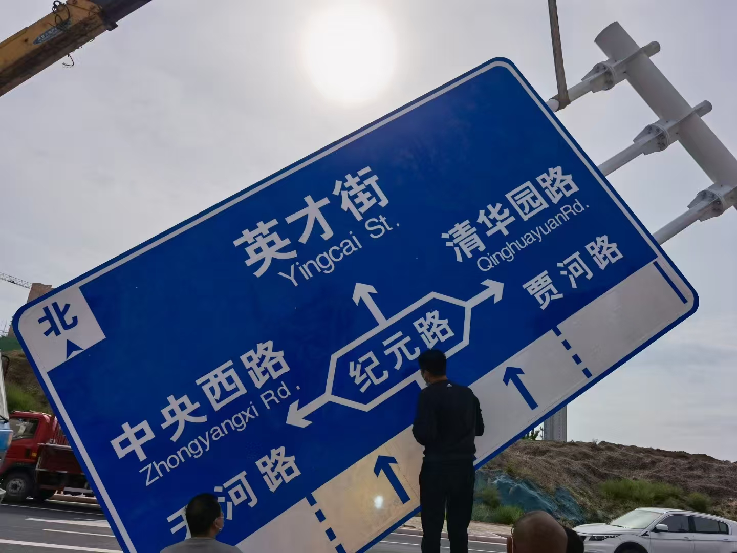 文昌市指示牌高速龙门架 - 哪里好